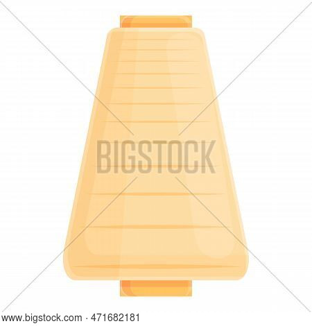 New Bobine Thread Icon. Cartoon Of New Bobine Thread Icon For Web Design Isolated On White Backgroun