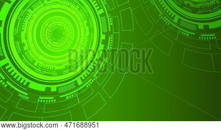 A Bright Technological Background