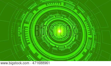 A Bright Technological Background