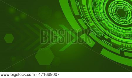 A Bright Technological Background