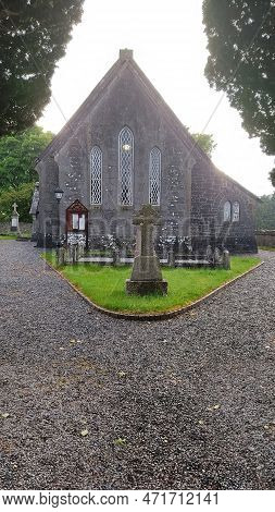 Aghamore, Co. Longford, Ireland May 15 2021 A View Of Lensborough Church Of Ireland