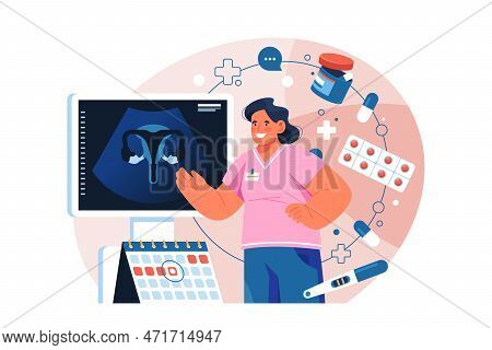 Woman Gynecologist Vector & Photo (Free Trial) | Bigstock