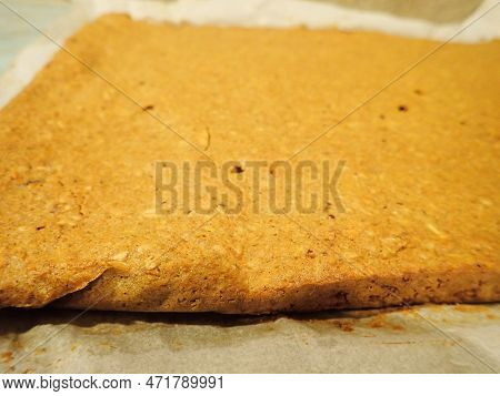Homemade Cooking Of A Carrot Cake