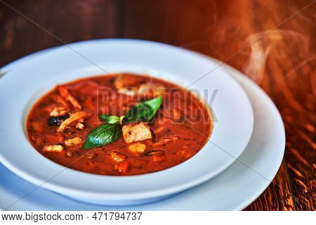 Picture Of Hungarian Beef Stew Close Up