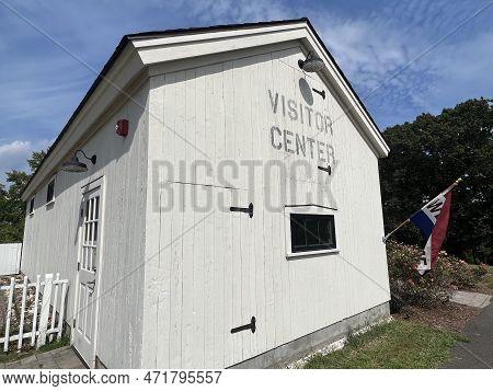 Stratford Ct - Sep 4: Visitor Center At Boothe Memorial Park & Museum In Stratford, Connecticut, As 