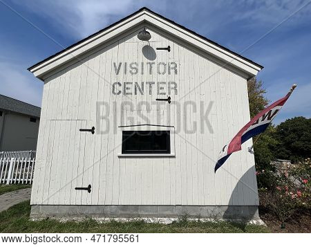 Stratford Ct - Sep 4: Visitor Center At Boothe Memorial Park & Museum In Stratford, Connecticut, As 