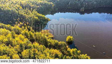 Jizera Mountain Beechwood, Czech: Jizerskohorske Buciny, Unesco World Heritage. Autumn Time Colorful