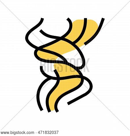 Hot Smell Color Icon Vector. Hot Smell Sign. Isolated Symbol Illustration
