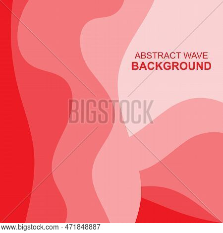 Ocean Waves Background Logo Design, Vector Art Icons, In Pastel Colors