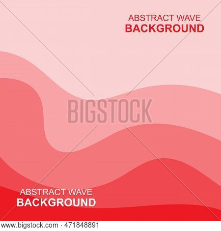 Ocean Waves Background Logo Design, Vector Art Icons, In Pastel Colors