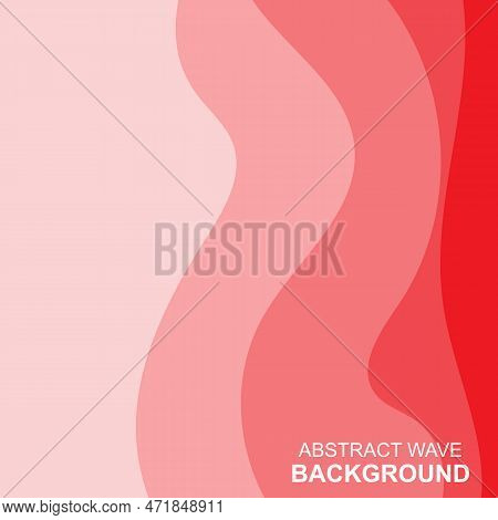 Ocean Waves Background Logo Design, Vector Art Icons, In Pastel Colors