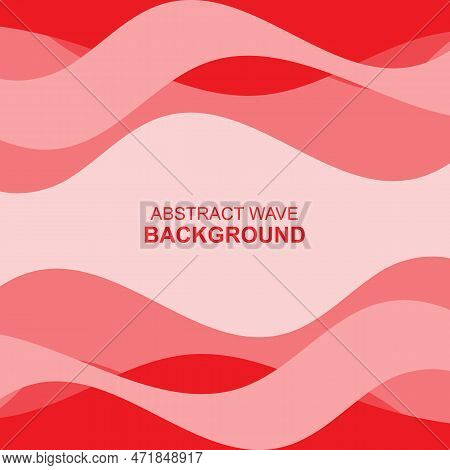 Ocean Waves Background Logo Design, Vector Art Icons, In Pastel Colors