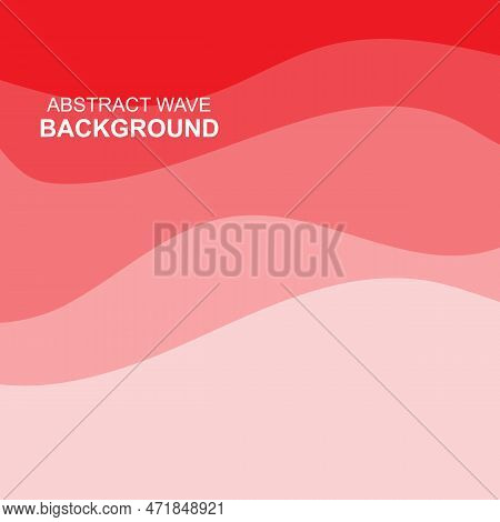 Ocean Waves Background Logo Design, Vector Art Icons, In Pastel Colors