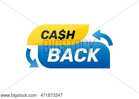 Cash Back Sale Post Promotion Vector Design Template
