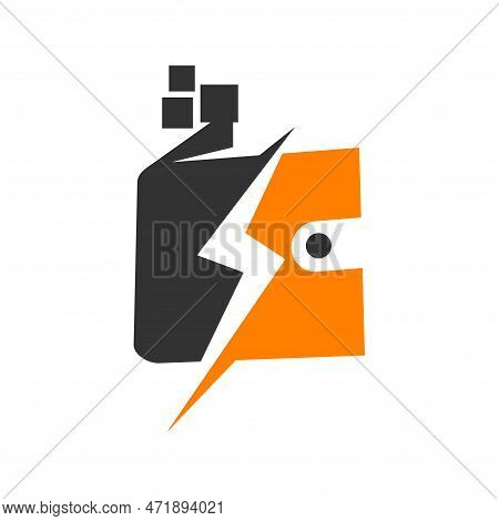 Digital Fast Payment Walet Logo Template Icon Illustration Brand Identity.isolated And Flat Illustra