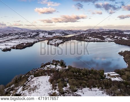 Aerial View Of Glendowan, Lough Gartan, County Donegal - Ireland