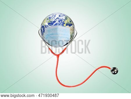Health For All. World Health day 2023 concept background. World health day 3D concept text design wi