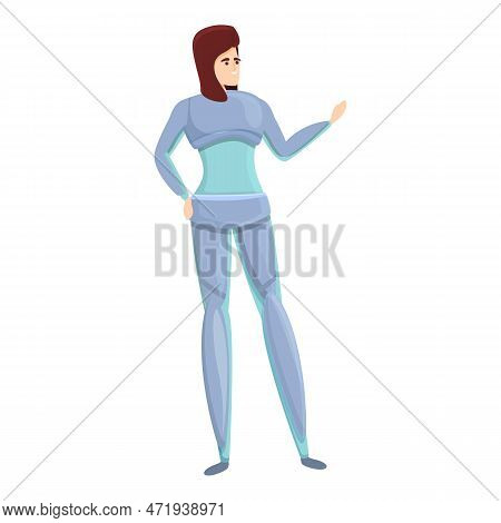 Smart Exoskeleton Icon. Cartoon Of Smart Exoskeleton Icon For Web Design Isolated On White Backgroun