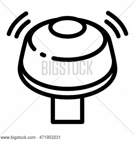 Bike Ringer Icon. Outline Bike Ringer Icon For Web Design Isolated On White Background
