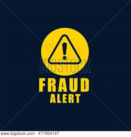 Get Your Email Secure And Protected With Fraud Alert Warning Background