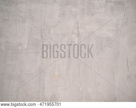 Grey Ground Cement Background,pattern Texture Vintage Construction House With Light On Building Wall