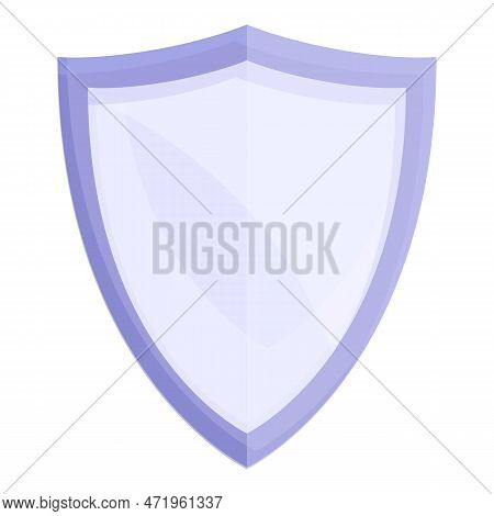 Shild Icon Cartoon . System Defense. Safety Check