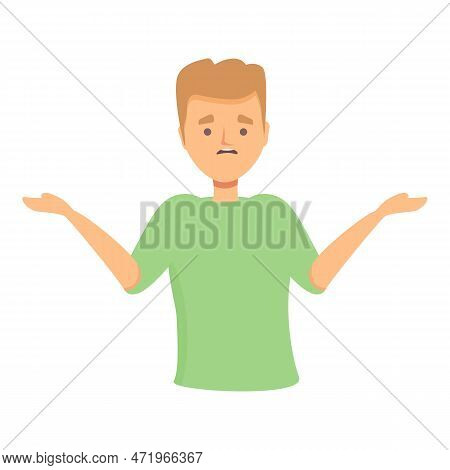 Deafness Icon Cartoon . Deaf Mute. People Disabled