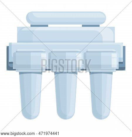 Osmosis Technology Icon Cartoon . Water System. Tank Home