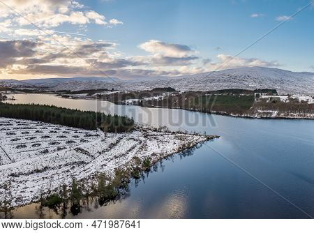 Aerial View Of Glendowan, Lough Gartan, County Donegal - Ireland
