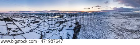 Aerial View Of Glendowan, Lough Gartan, County Donegal - Ireland