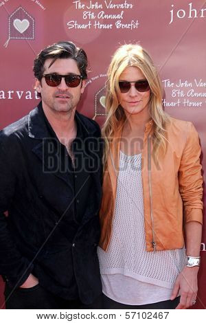 Patrick Dempsey and wife at the John Varvatos 8th Annual Stuart House Benefit, John Varvatos Boutique, West Hollywood, CA. 03-13-11