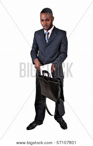 Black Man With Briefcase