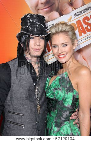 DJ Ashba, Nicky Whelan at the 