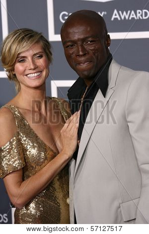 Heidi Klum and Seal at the 53rd Annual Grammy Awards, Staples Center, Los Angeles, CA. 02-13-11