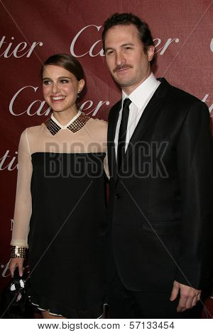Natalie Portman and Darren Aronofsky at the 22nd Annual Palm Springs International Film Festival Awards Gala, Palm Springs Convention Center, Palm Springs, CA. 01-08-11