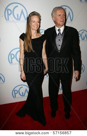 Suzy Amis, James Cameron at the 22nd Annual Producers Guild Awards, Beverly Hills, CA. 01-22-11
