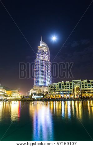 Address Hotel In The Downtown Dubai Area Overlooks The Famous Dancing Fountains
