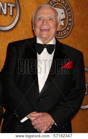 Ernest Borgnine at the 17th Annual Screen Actors Guild Awards Press Room, Shrine Auditorium, Los Angeles, CA. 01-30-11