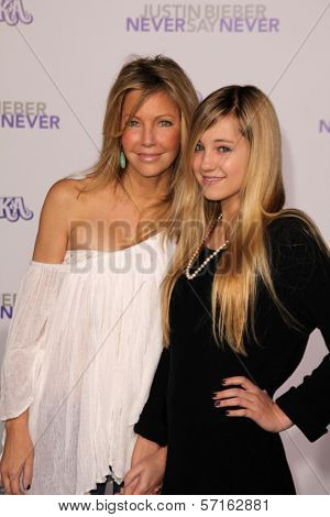 Heather Locklear and Eva Sambora at the 