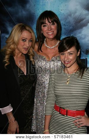 Jennifer Blanc, Tanya Newbould and Danielle Harris at the 