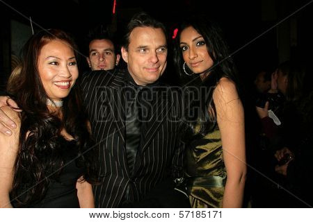 Damian Chapa and Alieesa Badresia at the 
