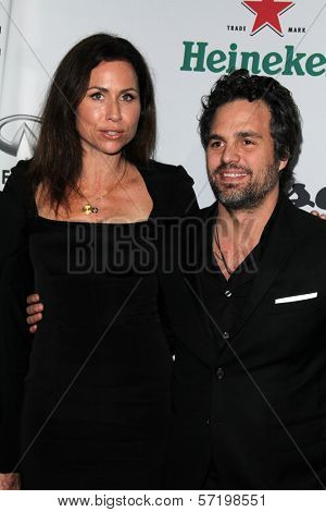 Minnie Driver and Mark Ruffalo at 