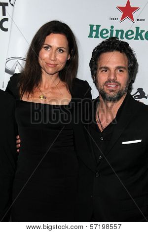 Minnie Driver and Mark Ruffalo at 