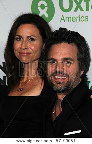Minnie Driver and Mark Ruffalo  at 