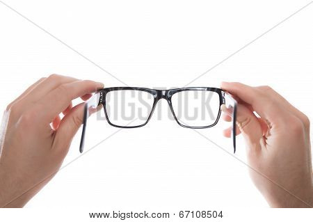 Hands Holding Glasses