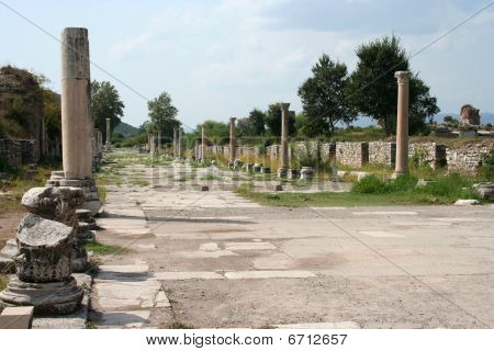 Ruínas de Éfeso.