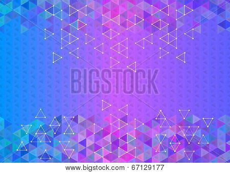 Colorful Triangle Background