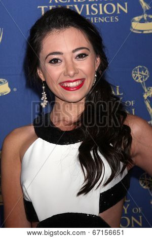 LOS ANGELES - JUN 20:  Hayley Ogas at the 2014 Creative Daytime Emmy Awards at the The Westin Bonaventure on June 20, 2014 in Los Angeles, CA