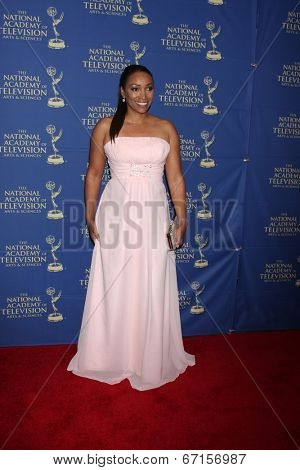 LOS ANGELES - JUN 20:  Audra Lowe at the 2014 Creative Daytime Emmy Awards at the The Westin Bonaventure on June 20, 2014 in Los Angeles, CA