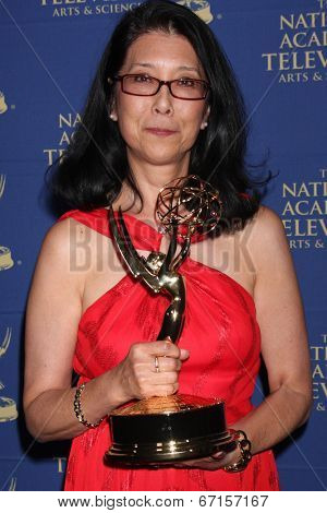 LOS ANGELES - JUN 20:  Christine Lai-Johnson at the 2014 Creative Daytime Emmy Awards at the The Westin Bonaventure on June 20, 2014 in Los Angeles, CA